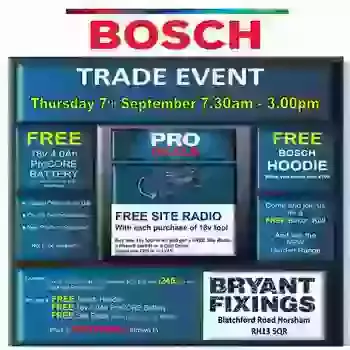 Bryant Fixings Ltd - Bosch Trade Day 7th September 2023